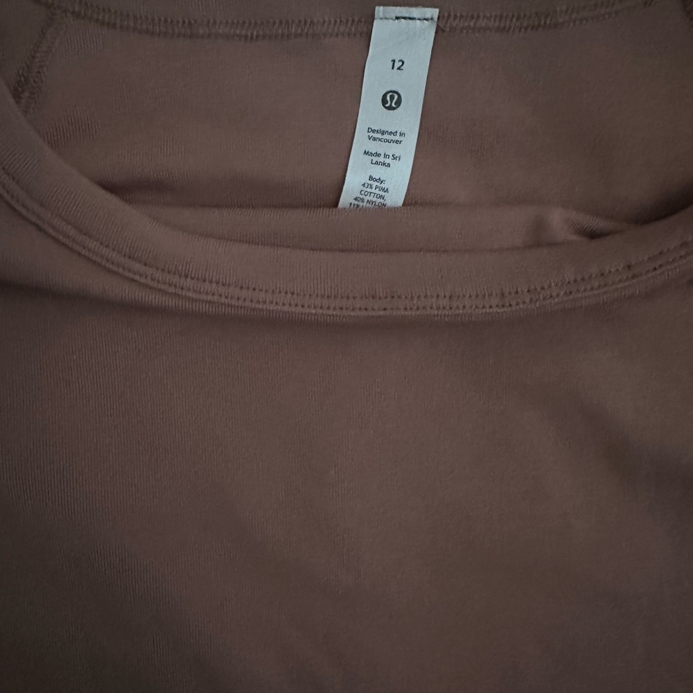 Lululemon Ribbed held tight Tee - Picture 3 of 5